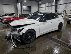 Salvage cars for sale from Copart Ham Lake, MN: 2015 Infiniti Q50 Base