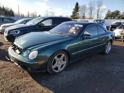 Salvage cars for sale at Bowmanville, ON auction: 2001 Mercedes-Benz CL 600