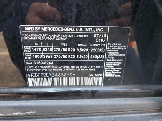 2011 Mercedes-Benz GL 450 4matic