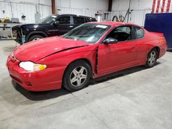 Salvage cars for sale at Billings, MT auction: 2005 Chevrolet Monte Carlo LT