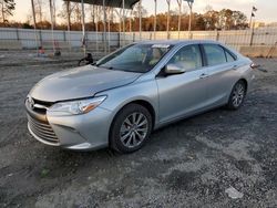 Salvage cars for sale at Spartanburg, SC auction: 2017 Toyota Camry LE