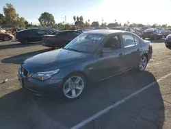 BMW salvage cars for sale: 2010 BMW 528 I