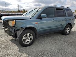 Salvage cars for sale at Mentone, CA auction: 2008 Honda Pilot SE