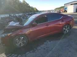 Salvage cars for sale at Shreveport, LA auction: 2021 Nissan Sentra SV