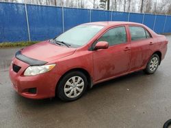 Carros salvage sin ofertas aún a la venta en subasta: 2009 Toyota Corolla Base