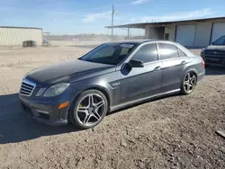 Salvage cars for sale at Temple, TX auction: 2010 Mercedes-Benz E 63 AMG