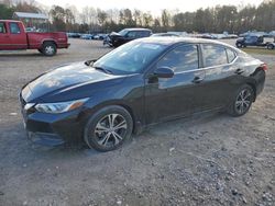 Nissan salvage cars for sale: 2021 Nissan Sentra SV