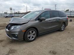 Salvage cars for sale at Chicago Heights, IL auction: 2018 Honda Odyssey EXL