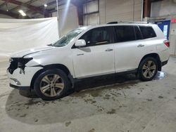 Toyota Highlander salvage cars for sale: 2012 Toyota Highlander Limited