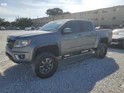 Salvage cars for sale from Copart Opa Locka, FL: 2018 Chevrolet Colorado Z71