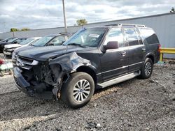 Salvage cars for sale at Franklin, WI auction: 2017 Ford Expedition XLT