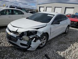 Salvage cars for sale at Cahokia Heights, IL auction: 2018 Chevrolet Malibu LS