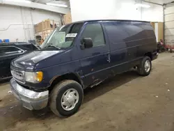 Ford Econoline e250 van Vehiculos salvage en venta: 2001 Ford Econoline E250 Van