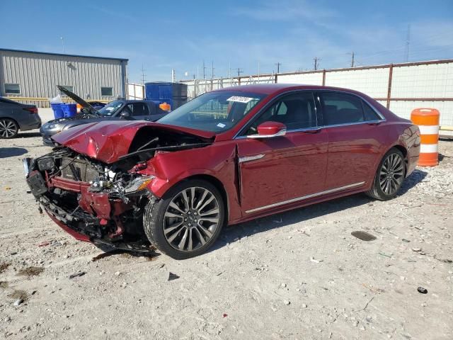 2018 Lincoln Continental Select