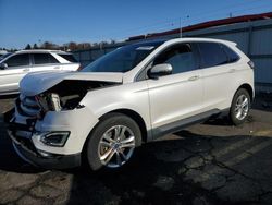 Salvage cars for sale at Pennsburg, PA auction: 2015 Ford Edge SEL