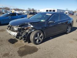 Salvage cars for sale at New Britain, CT auction: 2012 Acura TSX