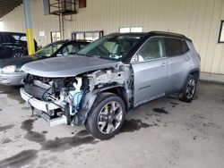 Jeep Compass Limited salvage cars for sale: 2018 Jeep Compass Limited