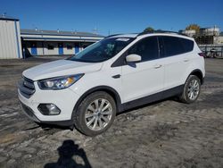 Salvage cars for sale from Copart Tulsa, OK: 2019 Ford Escape SEL