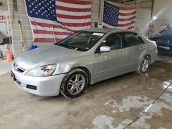 Salvage cars for sale at Columbia, MO auction: 2006 Honda Accord SE