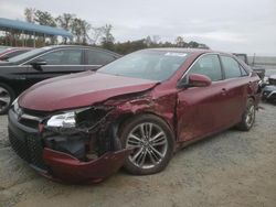 Salvage cars for sale at Spartanburg, SC auction: 2016 Toyota Camry LE