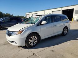 Salvage cars for sale at Gaston, SC auction: 2016 Honda Odyssey EXL