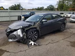 Salvage cars for sale at Shreveport, LA auction: 2021 Nissan Sentra SV