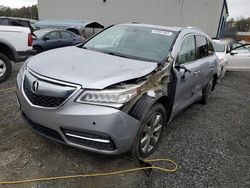 Acura Vehiculos salvage en venta: 2016 Acura MDX Advance