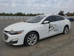 Chevrolet salvage cars for sale: 2021 Chevrolet Malibu LT