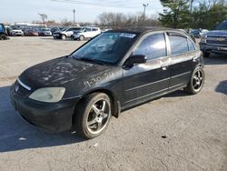 Salvage cars for sale at Lexington, KY auction: 2001 Honda Civic LX