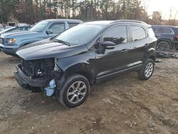 Salvage cars for sale at North Billerica, MA auction: 2019 Ford Ecosport SE