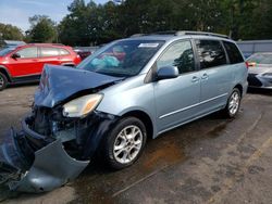 Salvage cars for sale at auction: 2005 Toyota Sienna XLE