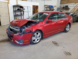 Salvage cars for sale from Copart Ham Lake, MN: 2010 Ford Fusion Sport