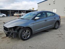 Salvage cars for sale at Fresno, CA auction: 2017 Hyundai Elantra SE