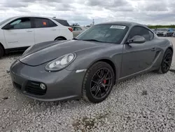 Porsche salvage cars for sale: 2009 Porsche Cayman S