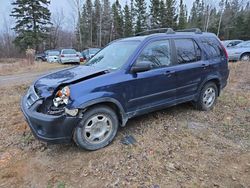 Salvage cars for sale at Montreal Est, QC auction: 2005 Honda CR-V LX