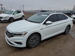 Volkswagen salvage cars for sale: 2019 Volkswagen Jetta SEL