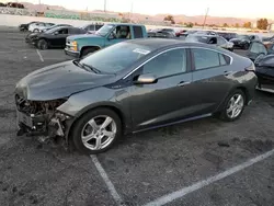 Salvage cars for sale from Copart Van Nuys, CA: 2017 Chevrolet Volt LT