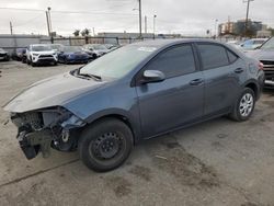 Salvage cars for sale at Los Angeles, CA auction: 2015 Toyota Corolla L