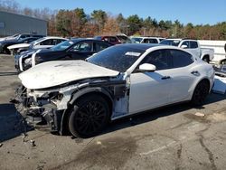 Salvage cars for sale at auction: 2017 Maserati Ghibli S