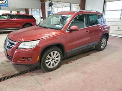 Salvage cars for sale at Angola, NY auction: 2009 Volkswagen Tiguan SE