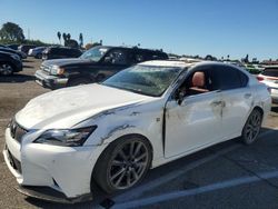 Carros salvage a la venta en subasta: 2015 Lexus GS 350