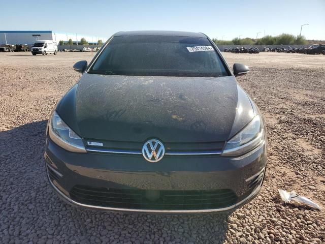 2019 Volkswagen E-GOLF SE