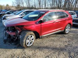 Salvage cars for sale at Candia, NH auction: 2020 Ford Edge SEL