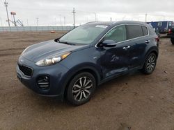 Salvage cars for sale at Greenwood, NE auction: 2017 KIA Sportage EX