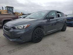 Salvage cars for sale at Lebanon, TN auction: 2018 Subaru Impreza