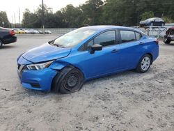 Salvage cars for sale at Savannah, GA auction: 2021 Nissan Versa S