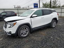 Salvage cars for sale at Hillsborough, NJ auction: 2022 GMC Terrain SLT