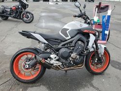 Salvage cars for sale from Copart Brookhaven, NY: 2019 Yamaha MT09