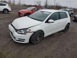 Volkswagen Vehiculos salvage en venta: 2015 Volkswagen Golf TDI