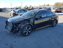 Salvage cars for sale from Copart Oklahoma City, OK: 2017 Honda Civic Touring